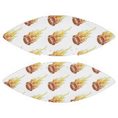 燃え盛るサッカー アメリカンフットボール (パネル)