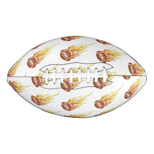 燃え盛るサッカー アメリカンフットボール (正面)