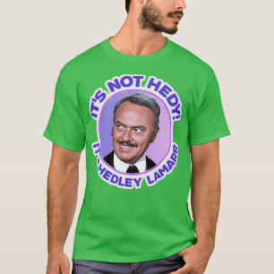 燃え盛るサドルはヘドリー・ラマーではない Tシャツ