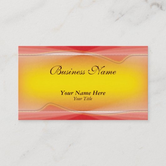 燃え盛るフローラ 名刺 (正面)