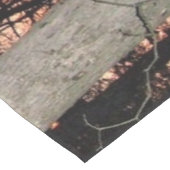 燃え盛る森林浴の夕日 ミディアムテーブルランナー (コーナー)