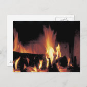 燃え盛る火 ポストカード (正面/裏面)