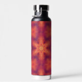 燃え盛る炎のフェニックス燃えるスノーフレーク ウォーターボトル (右面)