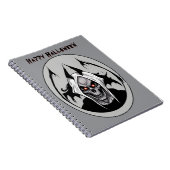 燃え盛る目のノートの死神 ノートブック (右側)