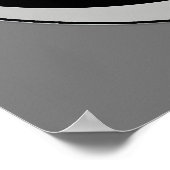 燃え盛る目のハロウィンポスターの死神 ポスター (角)