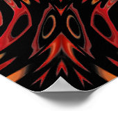 燃え盛る脳 ポスター (角)