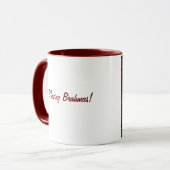 燃え盛る脳 マグカップ (正面左)