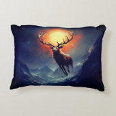 燃え盛る走火からマウンテンバック アクセントクッション (裏面)