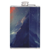 燃え盛る走火からマウンテンバック フラスク (裏面)