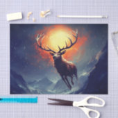 燃え盛る走火からマウンテンバック 薄葉紙 (クラフト)