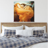 燃え盛る6月 キャンバスプリント (インサイチュ (寝室))