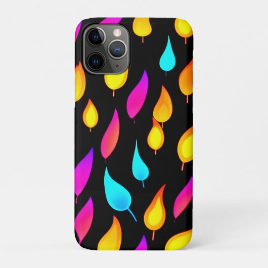 燃え立つ抽象芸術炎アート Case-Mate iPhoneケース (裏)