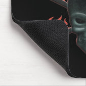 燃え立つ8スカル マウスパッド (コーナー)