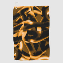 燃え風変わりたリボンのメドレー、オレンジ色