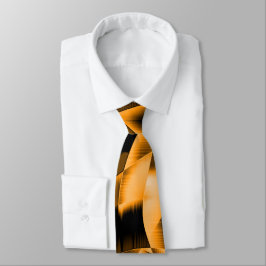 燃え風変わりたリボンのメドレー、オレンジ色 ネクタイ