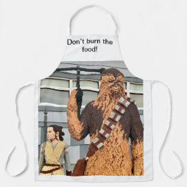 燃やさないで エプロン