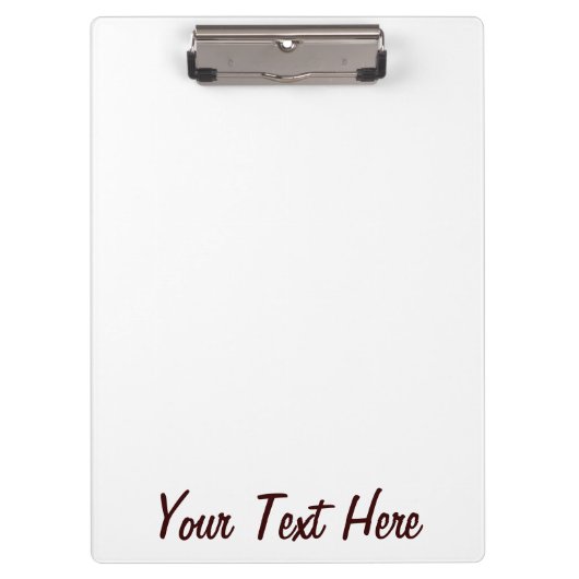 燃やされたオレンジ縦ストライプのレトロのスタイル クリップボード (正面)