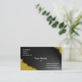 燃やされたオレンジ華麗さの名刺 名刺 (スタンド正面)