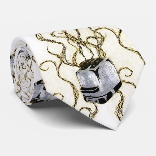 燃やされたタイ ネクタイ (ロール)