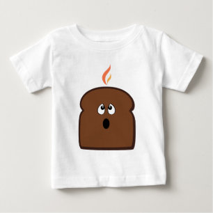 燃やされたトースト ベビーTシャツ