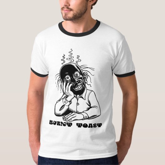 燃やされたトースト Tシャツ (正面)