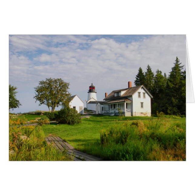 燃やされた島LighthouseCard (正面横)