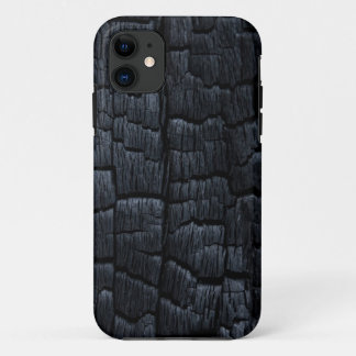 燃やされた木製の質のiPhone 5の場合 iPhone 11 ケース
