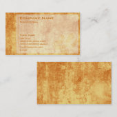 燃やされた秋 名刺 (正面/裏面)