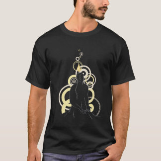 燃やされる Tシャツ