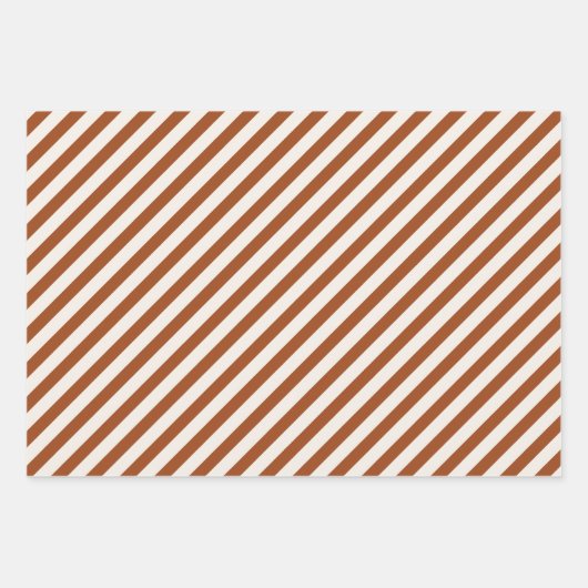 燃エレガント焼オレンジネイビーブルー秋秋フローラ ラッピングペーパーシート (正面2)