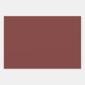 燃エレガント焼オレンジラストクリームフローラ ラッピングペーパーシート (正面3)