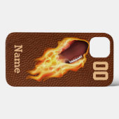 燃パーソナライズされたカッコいい球サッカーiPhone 6ケース Case-Mate iPhoneケース (裏面 (横))