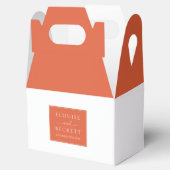 燃モダンえたオレンジ フェイバーボックス (オープン)