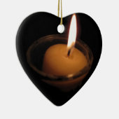 燃保炎キャンドル セラミックオーナメント (右)