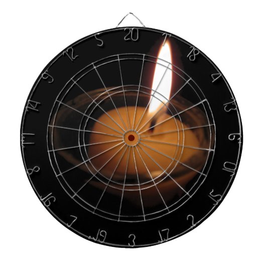 燃保炎キャンドル ダーツボード (正面)