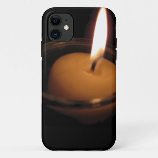 燃保炎キャンドル Case-Mate iPhoneケース (裏面)