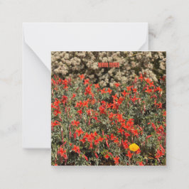 燃威厳があるえ ノートカード