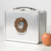 燃学料かわいモグラ書の本 メタルランチボックス (インサイチュ)