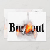 燃感じえ尽きた？ ポストカード (正面/裏面)