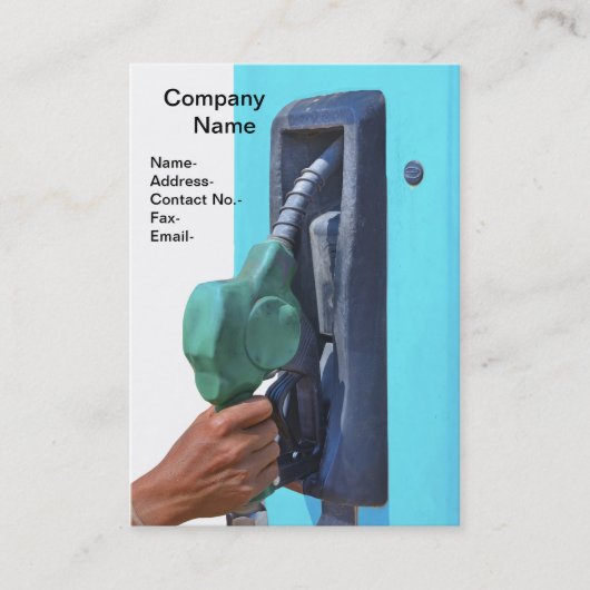 燃料の補充 名刺 (正面)