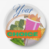 燃料または愚か者 – あなたの呼び出し ペーパープレート (正面)