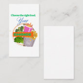 燃料または愚か者 – あなたの呼び出し 名刺 (正面/裏面)