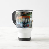 燃料を上げ保てトラック!ワッパータル列車 トラベルマグ (正面左)