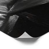 燃料アップとコーヒー宇宙インベーダーズヴィンテージ写真 ポスター (角)