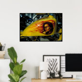 燃料カスタムタンクサウスダコタ ポスター (ホームオフィス)