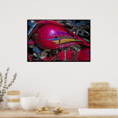 燃料カスタムタンクサウスダコタ ポスター (キッチン)