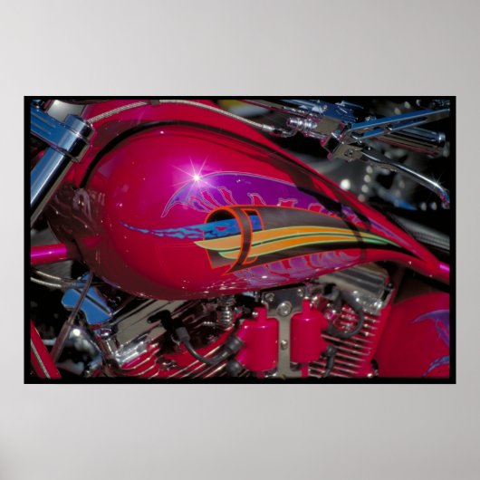 燃料カスタムタンクサウスダコタ ポスター (正面)