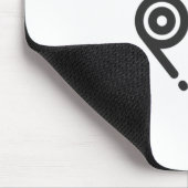 燃料スタンプのサインアップ マウスパッド (コーナー)