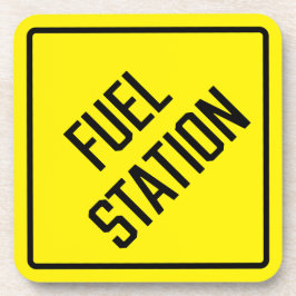 燃料ステーション懸命プラスチックコースター コースター