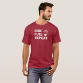 燃料リピートに乗る Tシャツ (正面フル)
